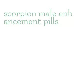scorpion male enhancement pills