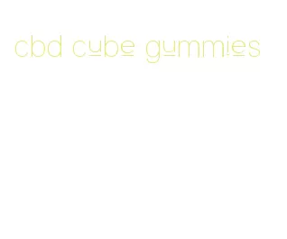 cbd cube gummies